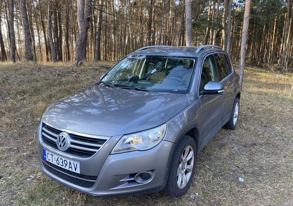 Volkswagen Tiguan cena 29900 przebieg: 258850, rok produkcji 2008 z Toruń małe 56